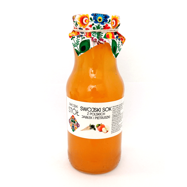 Sok z jabłek i pietruszki