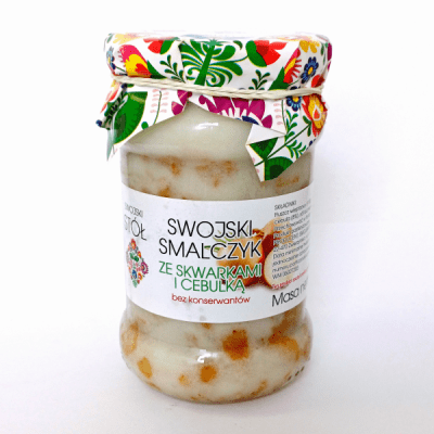 Swojski Smalczyk ze Skwarkami i Cebulką 260g Swojski Stół