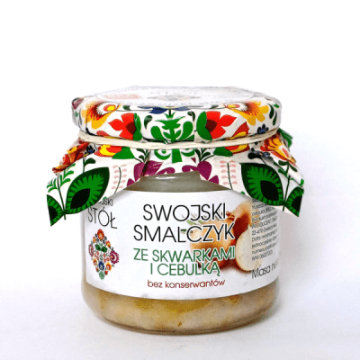 Smalec Ze Skwarkami i Cebulką 180 g