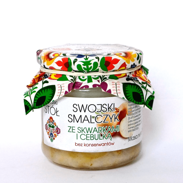 Smalec Ze Skwarkami i Cebulką 180 g