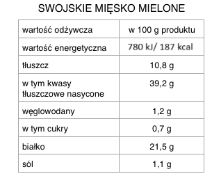 Mięso mielone 260 g - obrazek 3