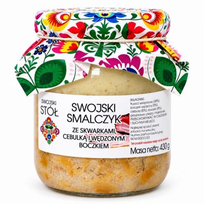 smalec z boczkiem 430 g