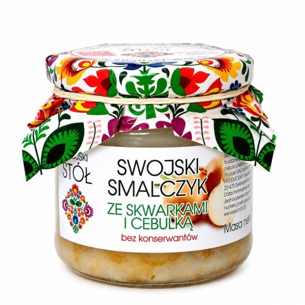 smalec z cebulką 180 g