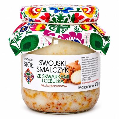 smalec z cebulką 430 g
