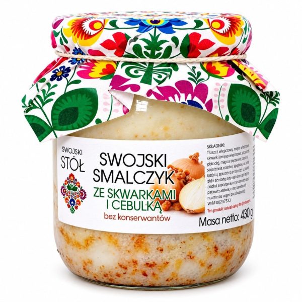 smalec z cebulką 430 g