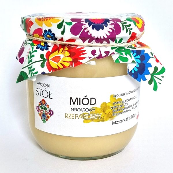 Swojski miód rzepakowy 530 g
